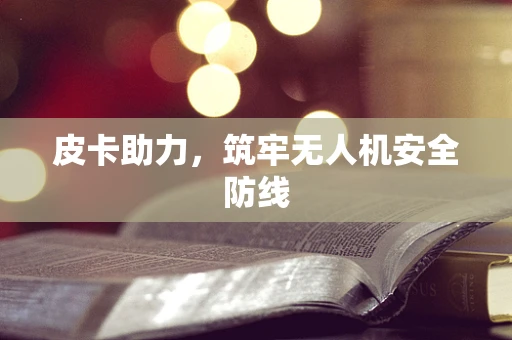 皮卡助力，筑牢无人机安全防线