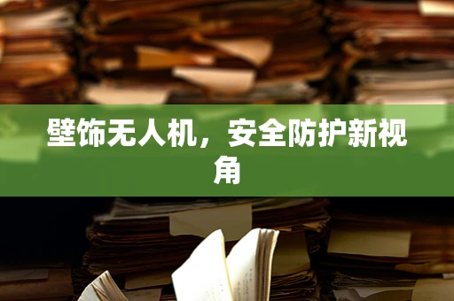 壁饰无人机，安全防护新视角