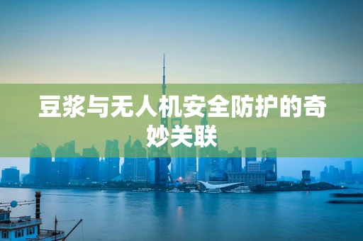 豆浆与无人机安全防护的奇妙关联