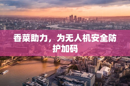 香菜助力，为无人机安全防护加码