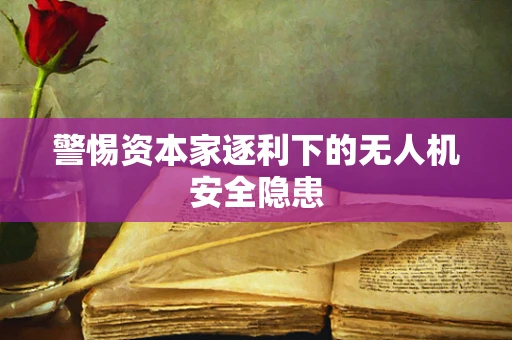警惕资本家逐利下的无人机安全隐患