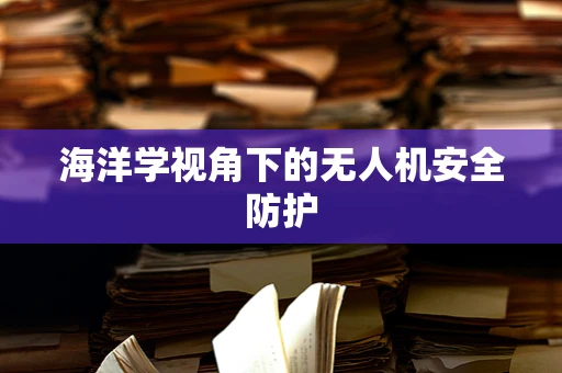 海洋学视角下的无人机安全防护