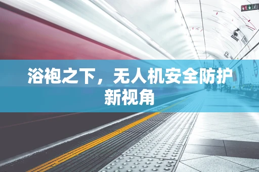浴袍之下，无人机安全防护新视角
