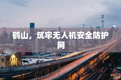 鹤山，筑牢无人机安全防护网
