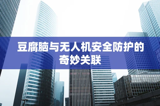 豆腐脑与无人机安全防护的奇妙关联