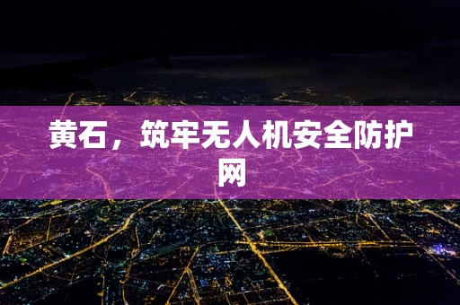 黄石，筑牢无人机安全防护网