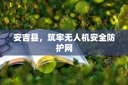 安吉县，筑牢无人机安全防护网