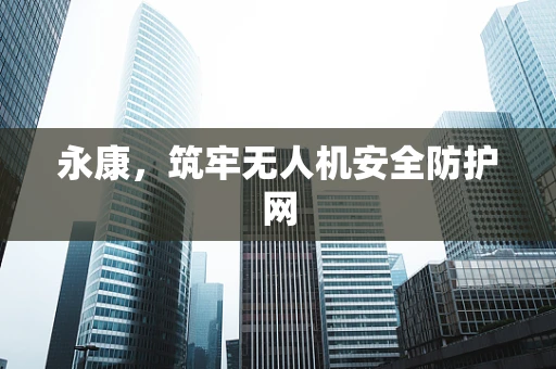 永康，筑牢无人机安全防护网