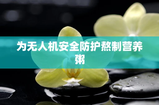 为无人机安全防护熬制营养粥