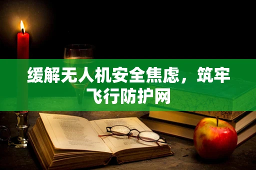 缓解无人机安全焦虑，筑牢飞行防护网