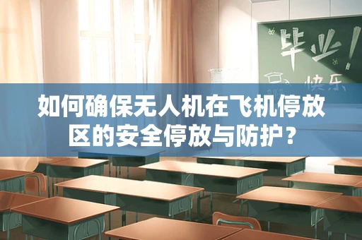 如何确保无人机在飞机停放区的安全停放与防护？