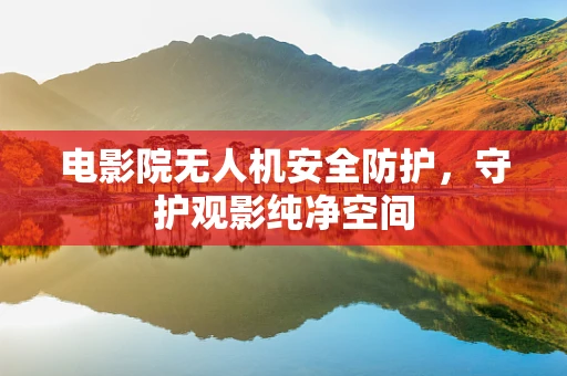 电影院无人机安全防护，守护观影纯净空间