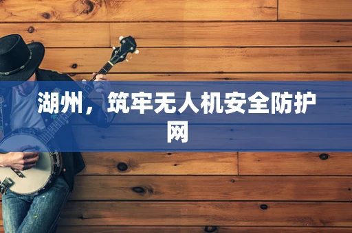 湖州，筑牢无人机安全防护网