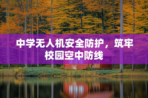 中学无人机安全防护，筑牢校园空中防线