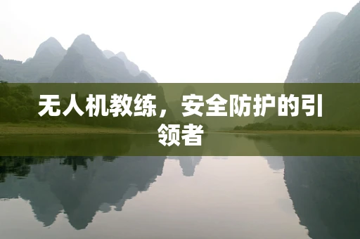 无人机教练，安全防护的引领者