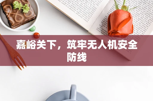 嘉峪关下，筑牢无人机安全防线
