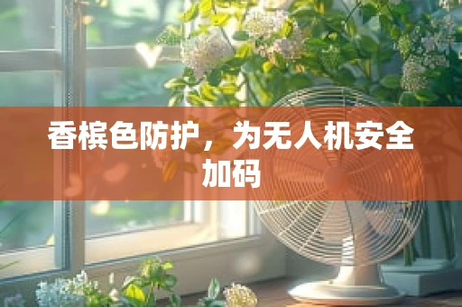 香槟色防护，为无人机安全加码