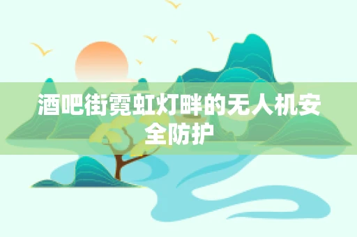 酒吧街霓虹灯畔的无人机安全防护