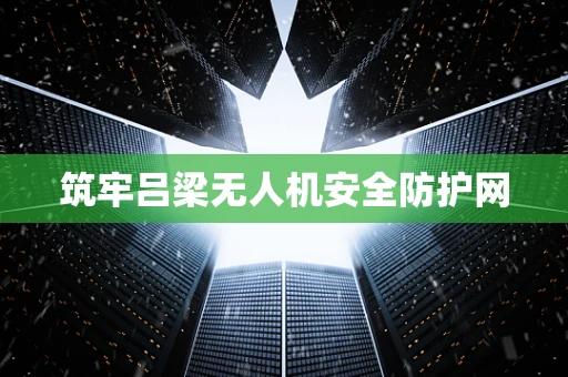 筑牢吕梁无人机安全防护网