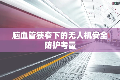 脑血管狭窄下的无人机安全防护考量