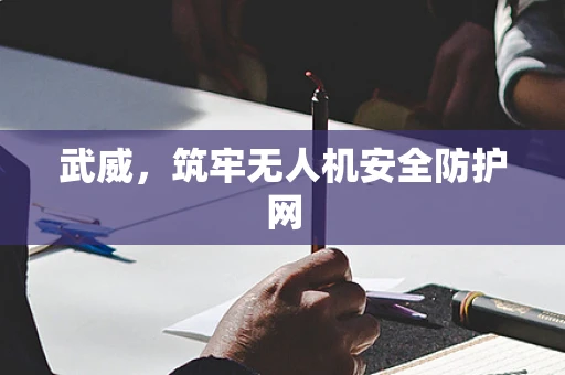 武威，筑牢无人机安全防护网