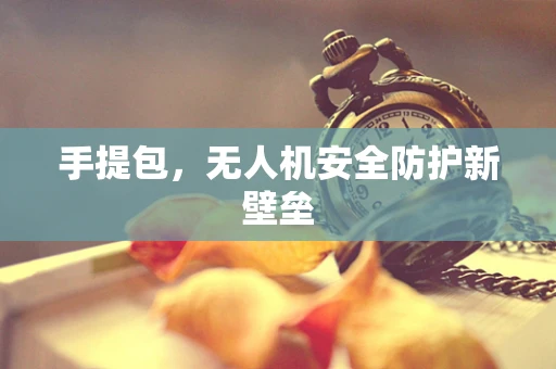 手提包，无人机安全防护新壁垒