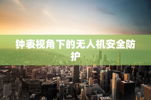 钟表视角下的无人机安全防护