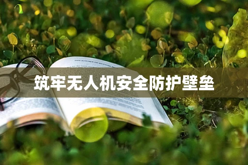 筑牢无人机安全防护壁垒