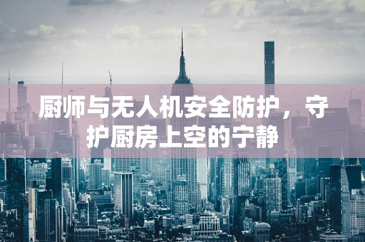 厨师与无人机安全防护，守护厨房上空的宁静