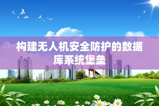 构建无人机安全防护的数据库系统堡垒