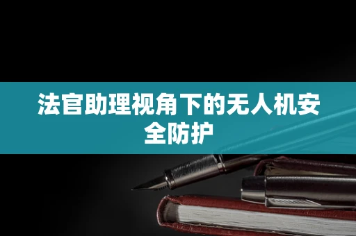法官助理视角下的无人机安全防护