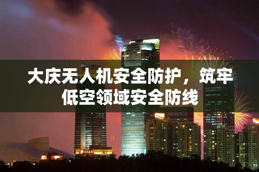 大庆无人机安全防护，筑牢低空领域安全防线
