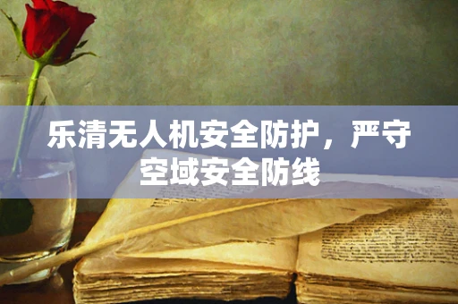 乐清无人机安全防护，严守空域安全防线