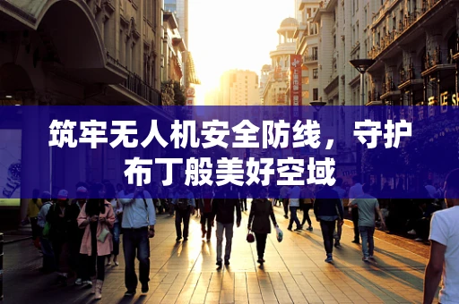 筑牢无人机安全防线，守护布丁般美好空域