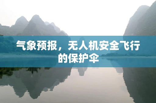 气象预报，无人机安全飞行的保护伞