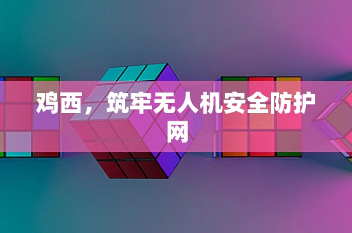鸡西，筑牢无人机安全防护网