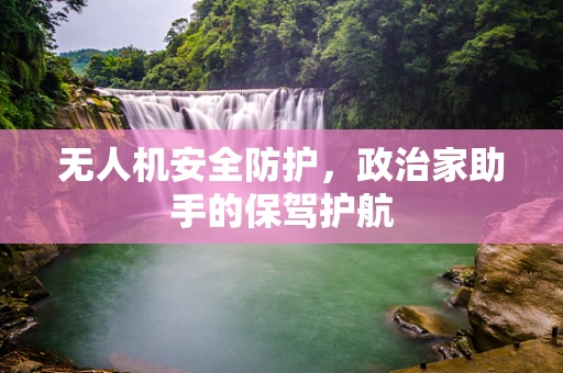 无人机安全防护，政治家助手的保驾护航