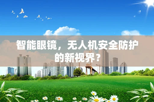 智能眼镜，无人机安全防护的新视界？