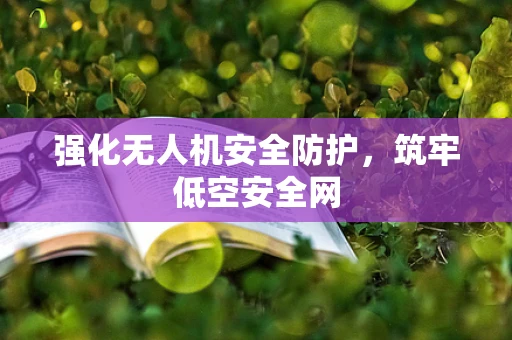 强化无人机安全防护，筑牢低空安全网