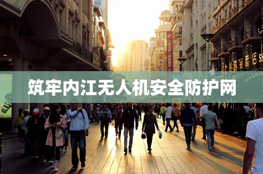 筑牢内江无人机安全防护网