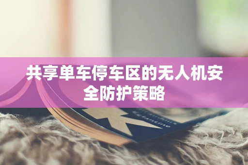 共享单车停车区的无人机安全防护策略
