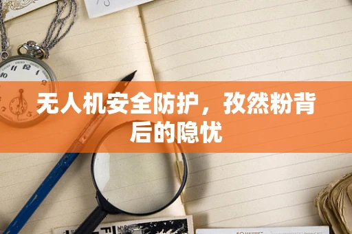 无人机安全防护，孜然粉背后的隐忧