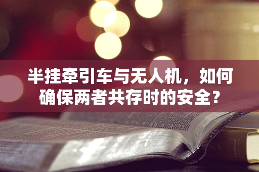 半挂牵引车与无人机，如何确保两者共存时的安全？