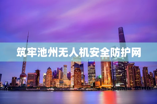 筑牢池州无人机安全防护网
