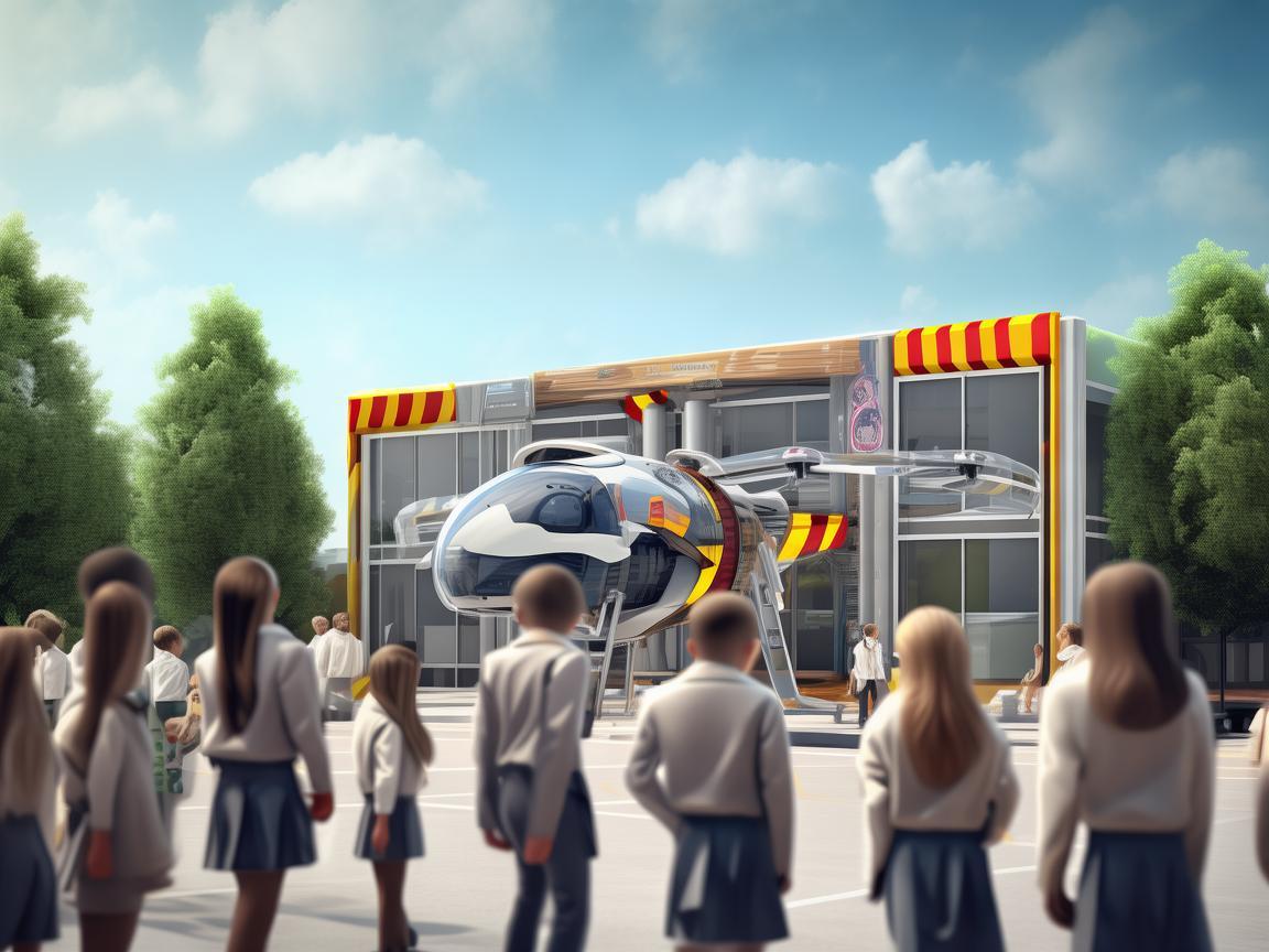 校服助力无人机安全防护