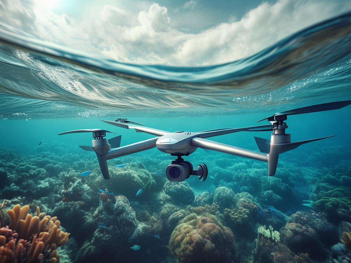 无人机助力，守护海洋生态安全