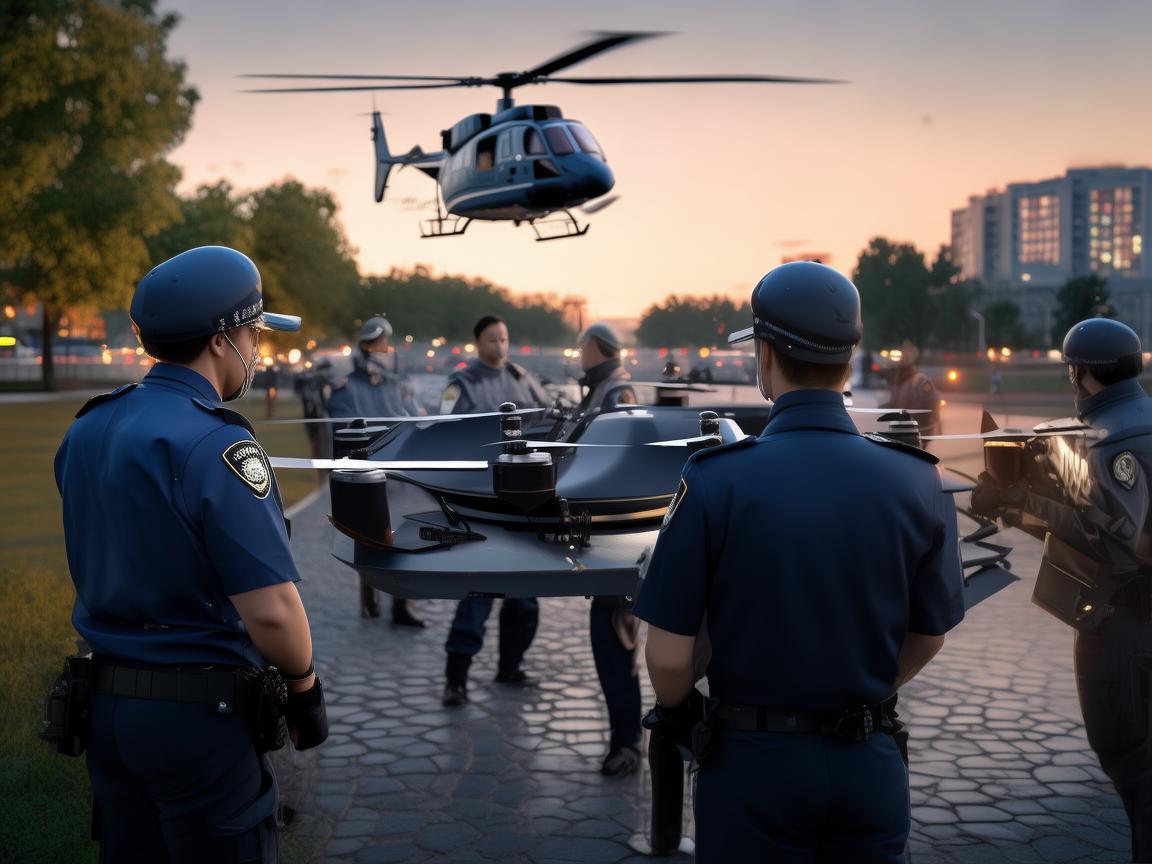 警察局长谈无人机安全防护